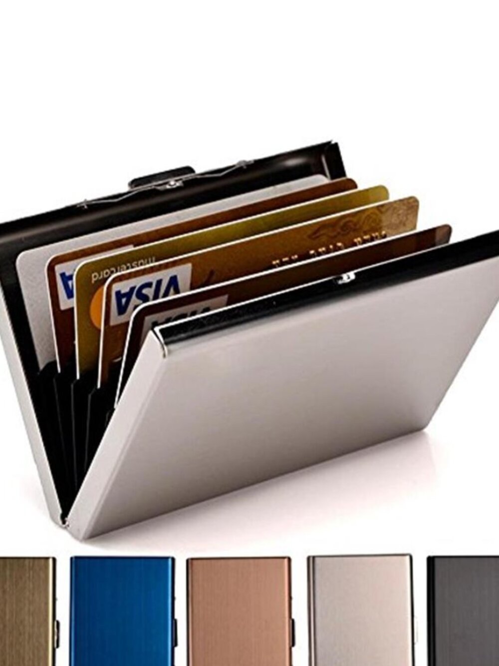 Credit Card Holder Stainless Steel Credit Card Wallet Business Card Holder